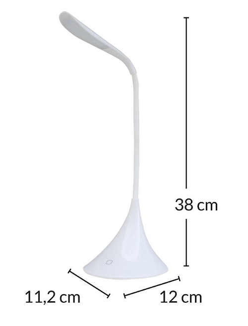 úsporná led lampa na stůl