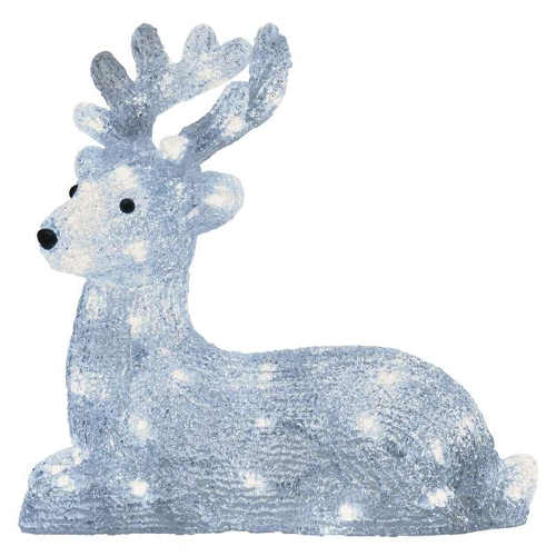 svítící led vánoční jelen