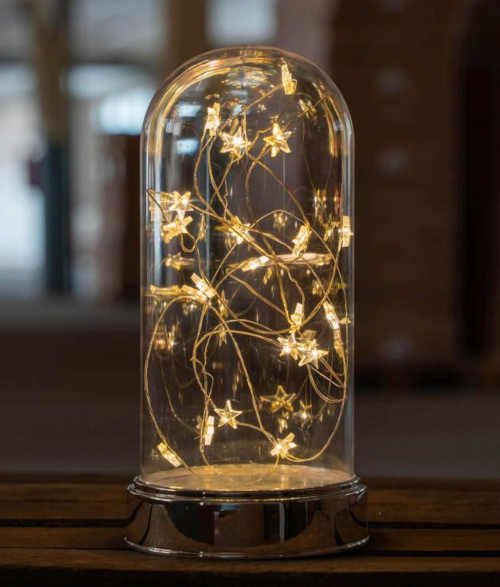 Vánoční svítící LED dekorace - kopule
