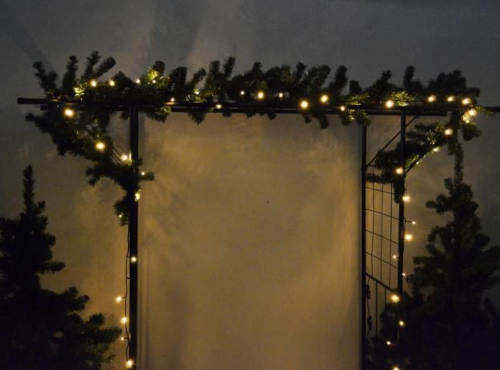 Úsporné vánoční osvětlení LED řetěz